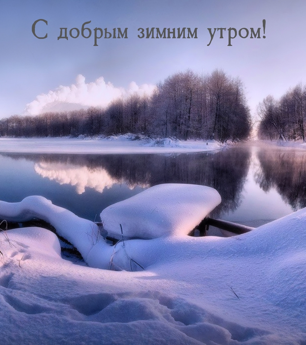 С добрым зимним утром! С добрым зимним утром!